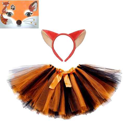 Girls Halloween Costume Set - Tulle Skirt